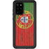 Portuguese Flag Dark Wood Galaxy S20 Plus Waterproof Case